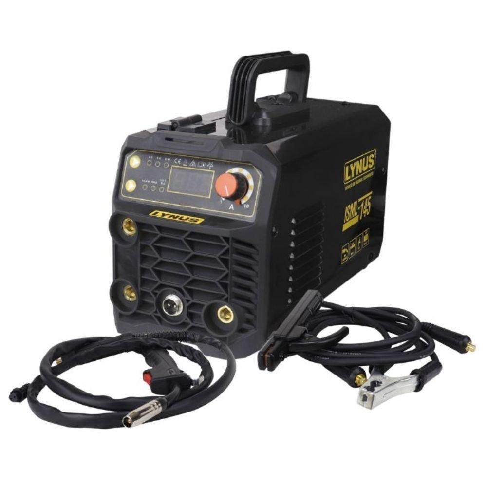 Inversora Solda Multiprocesso MIG TIG MMA 120A Bivolt Lynus em Oferta na Shopee