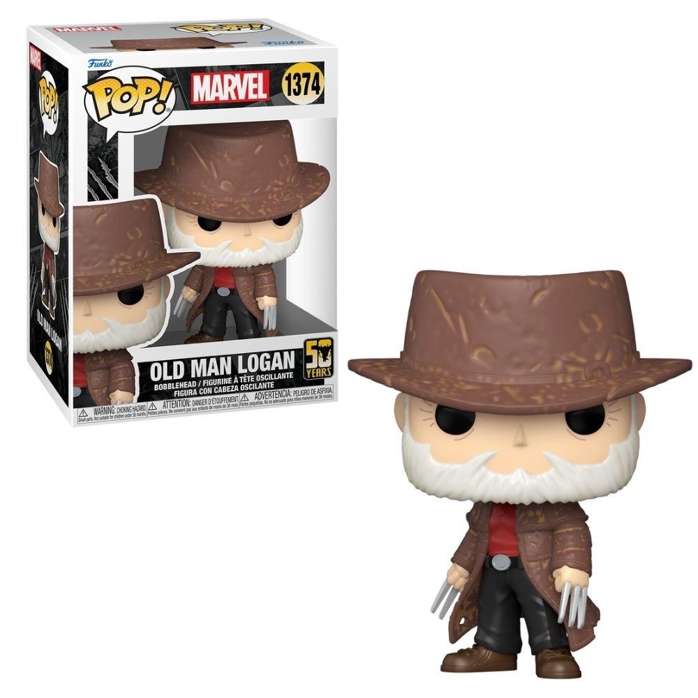 Boneco Funko POP! Marvel Wolverine 50th Old Man Logan