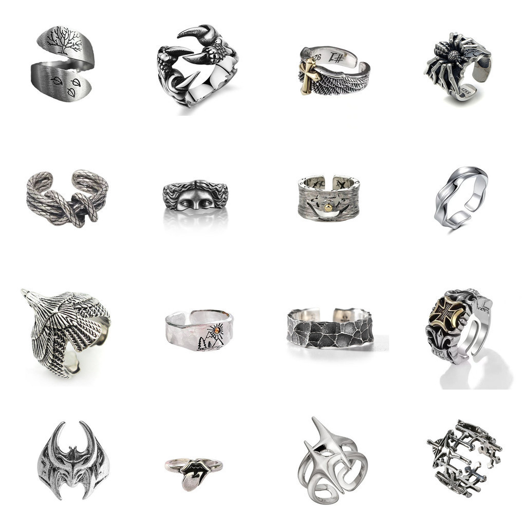 Máscara Criativa Anel De Abertura Das Asas Demoníacas De Língua De Palhaço Para Cogumelo Masculino Anéis Ajustáveis em Oferta na Shopee