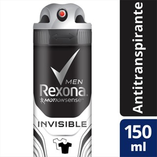 Desodorante Aerosol Rexona Men Invisible 150ml em Oferta na Shopee