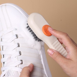Escova Limpa Sapato com Dispenser e Reservatório (Envio imediato)