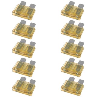 10 Fusíveis Lâmina 40A Universal Ambar AMS 16040 em Oferta na Shopee