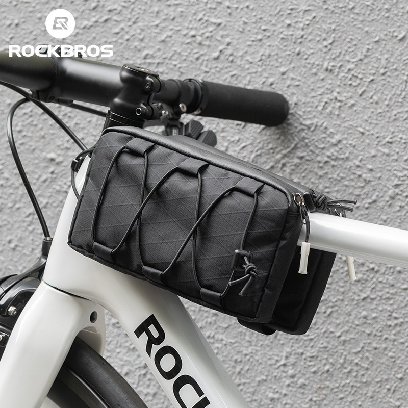 ROCKBROS Saco Tubo Frontal Superior Portátil De Grande Capacidade MTB Bicicleta De Estrada Conveniente Equipamento De Ciclismo De Armazenamento · foto 2