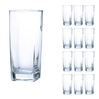 Kit com 12 Copos Luxo 320ml Texas Vidro Transparente Grosso em Oferta na Shopee