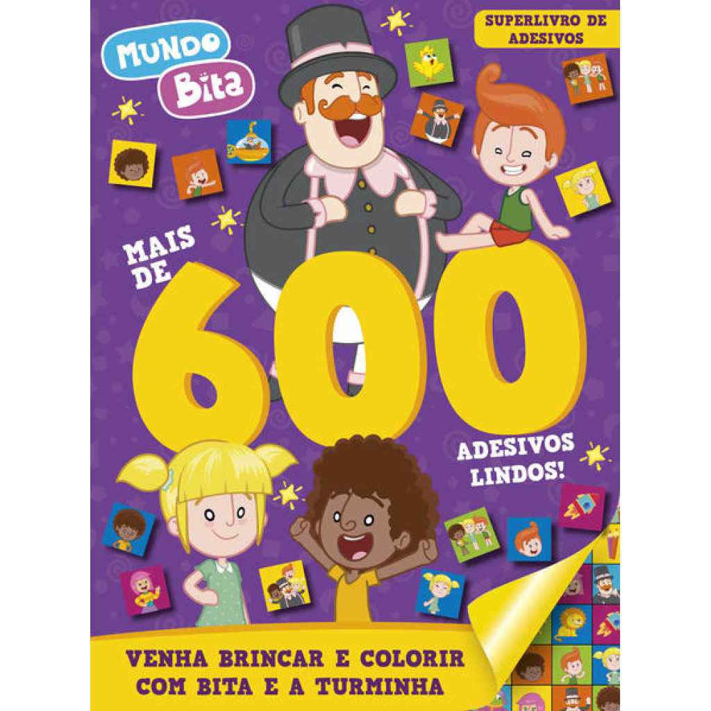 Mundo Bita - Superlivro de adesivos - 600 Adesivos em Oferta na Shopee