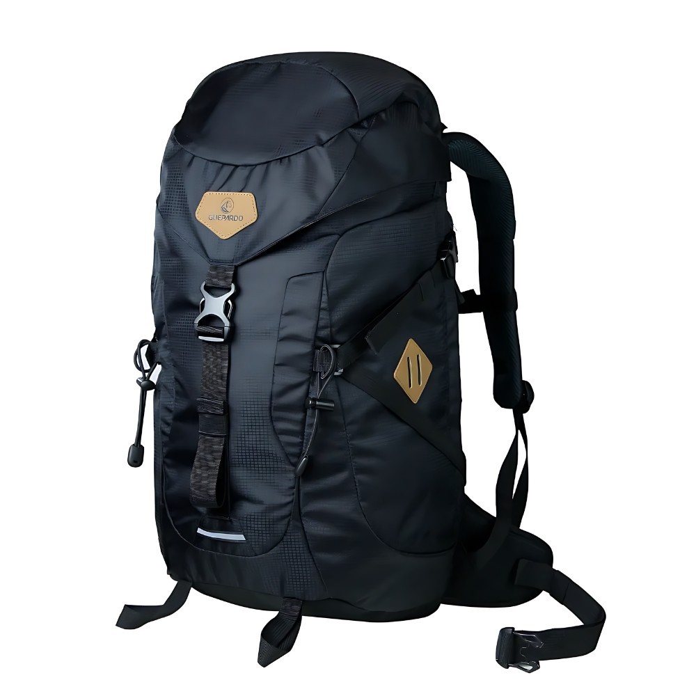 Mochila Para Camping Guará 30 Litros Preta - Guepardo
