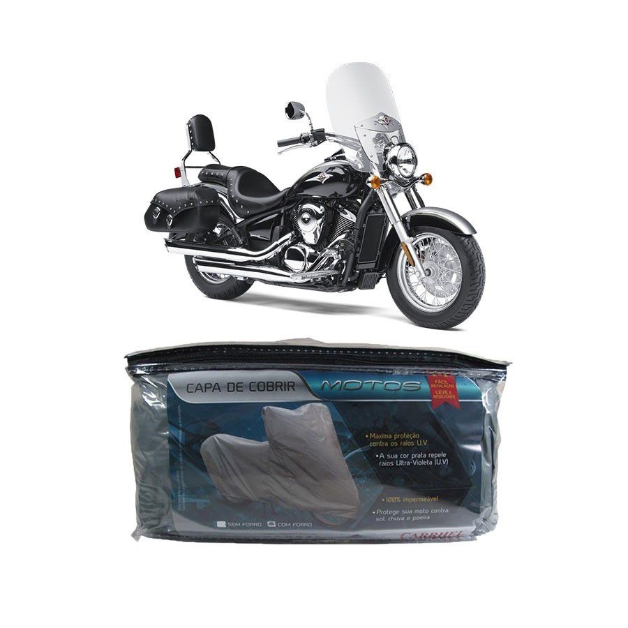 Capa para cobrir KAWASAKI Vulcan 900 Classic LT com forro GG(198)