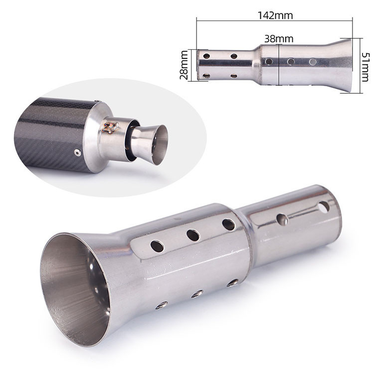 Silenciador De Escapamento Universal Para Motocicleta De 51 Mm , Inserção De 2 Polegadas DB Killer
