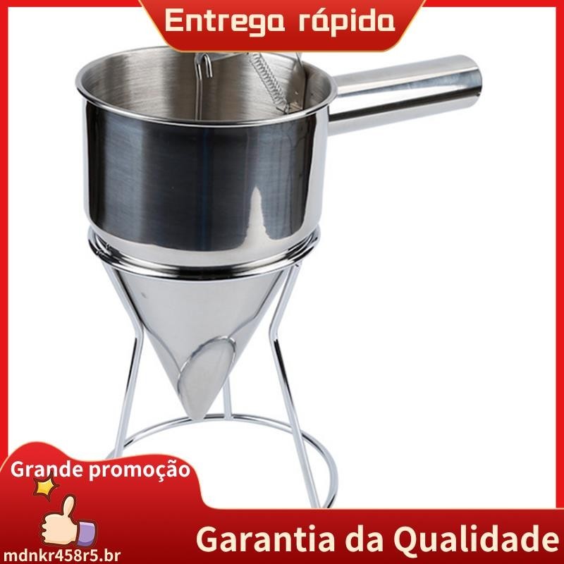 Dispensador De Funil De Aço Inoxidável Pelotas De Polvo Pellets Separador De Bateria Misturador Manual mdnkr458r5 . br