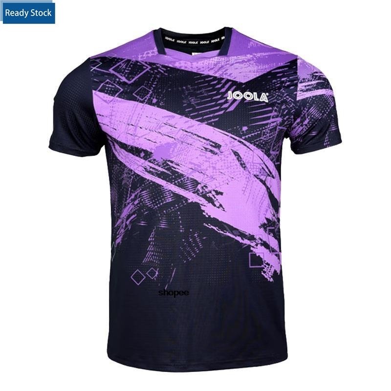 JOOLA Tênis De Mesa Jersey Camiseta Esportiva Confortável De Manga Curta Respirável Exterior/Interior Para/Badminton/Running