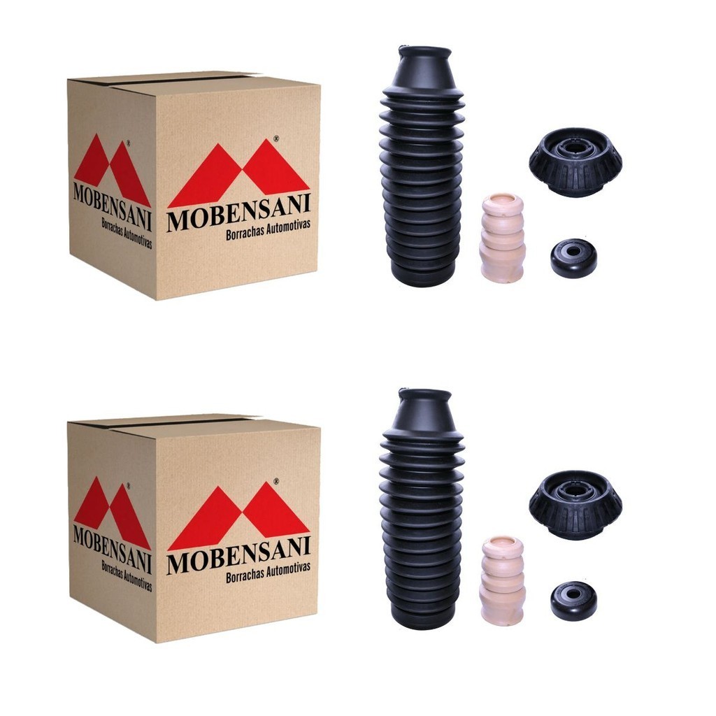 Par Kit Amortecedor Batente Coifa City 2010/2014 Fit 2009/2014 C/ Coxim Mobensani em Oferta na Shopee
