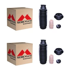 Par Kit Amortecedor Batente Coifa City 2010/2014 Fit 2009/2014 C/ Coxim Mobensani