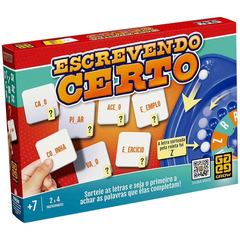 Jogo Escrevendo Certo em Oferta na Shopee