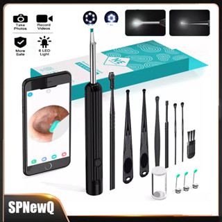 Removedor De Cera De Ouvido Led Otoscópio De Lente Wifi Hd Cuidados Ouvidos PRONTA ENTREGA em Oferta na Shopee