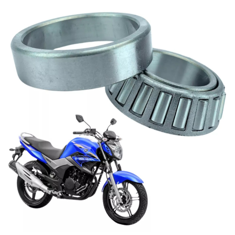 Caixa de Direção Rolamento Cônico Fazer 250 Lander 250 Tenere 250 Rd 350 Ttr230 Xt + Graxa Brinde