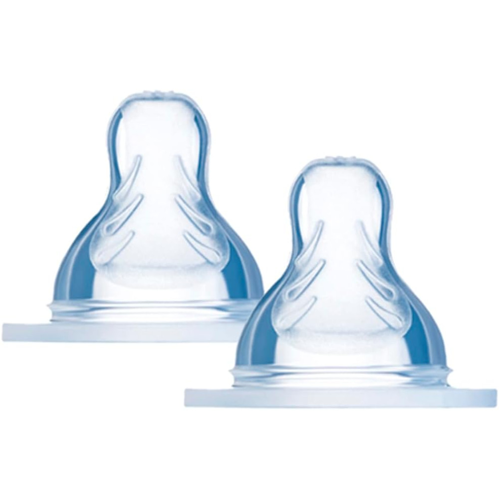 Bico de Mamadeira MAM Tamanho 3 Fluxo Rápido 2 Unidades +4 Meses