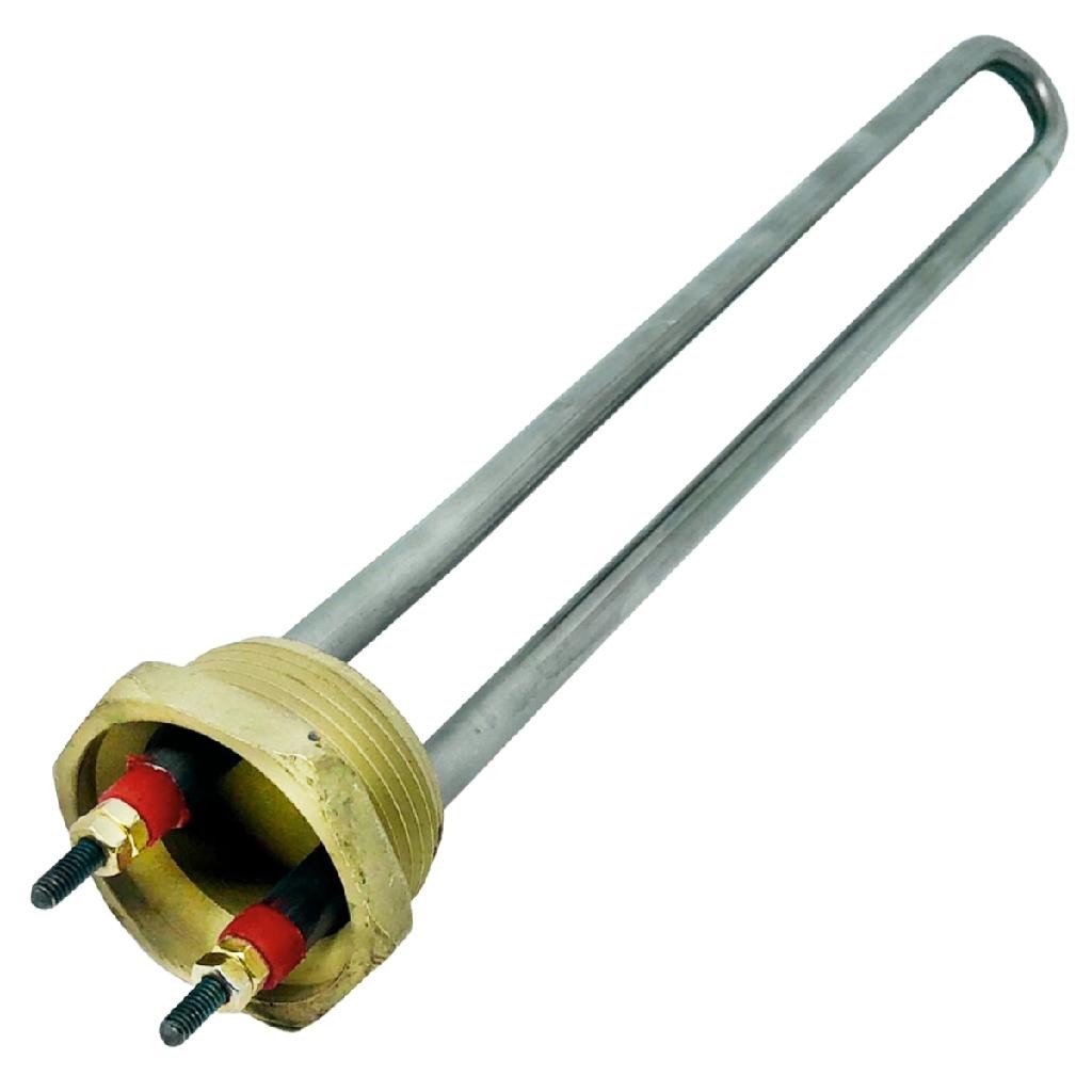 Resistência Elétrica 2000W 220V Aço Inox 304 Rosca 1.1/4 sem Bulbo para Aquecedor Solar Boiler