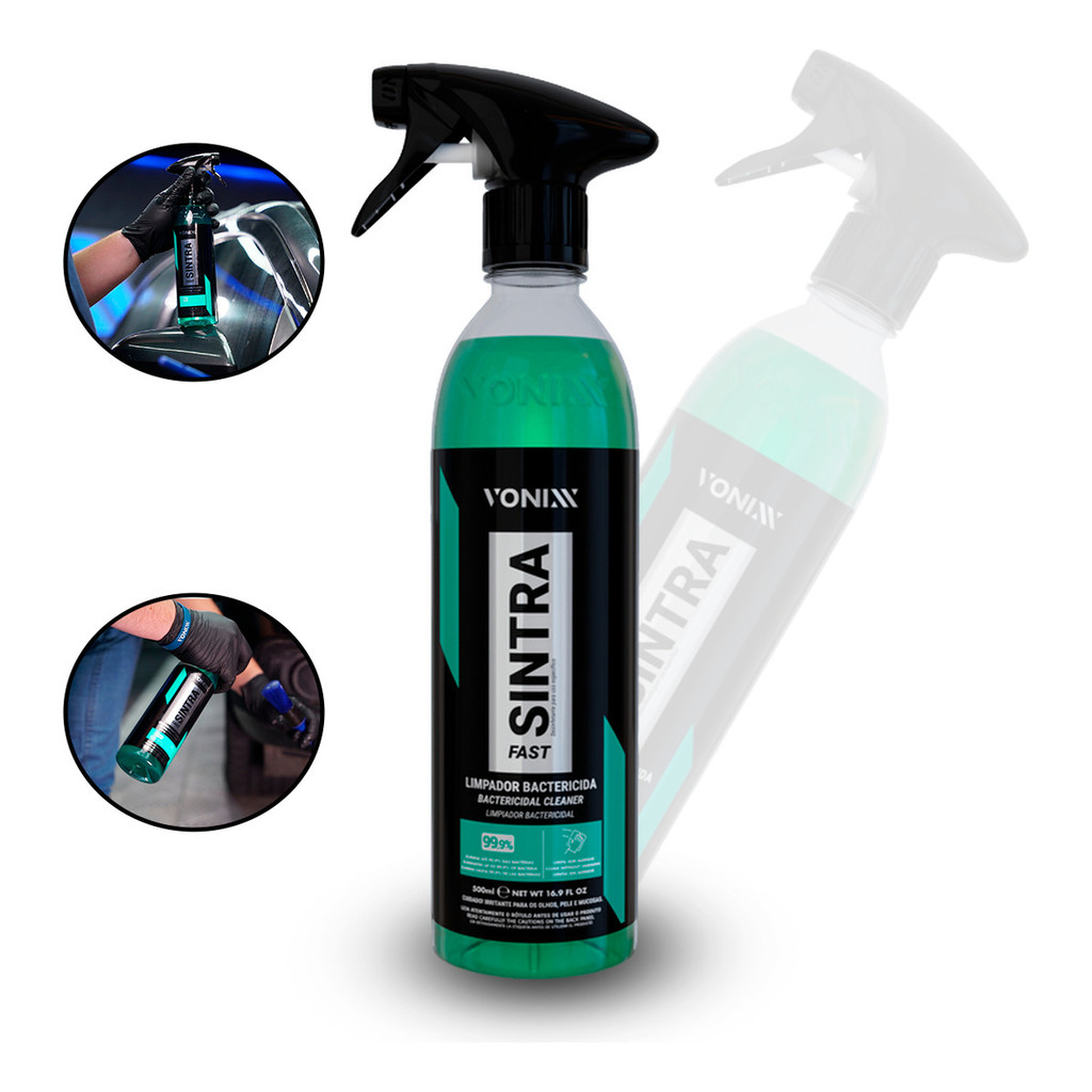 Sintra Fast Vonixx: limpeza rápida e eficaz, elimina sujeira, manchas e odores, deixa o carro fresco e confortável - Spare Parts and Accessories for Vehicles