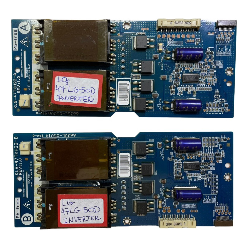 Placa Inverter Tv LG 47lg50d Kls-47tkh22-a Placa Dupla