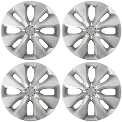 Calota Aro 15" cor Prata Modelo C3 2014/18 (Jogo c/ 4 Calotas) Grid - 130AR-PTA-E