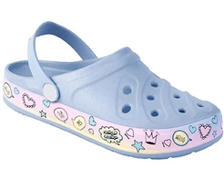Babuche Infantil EVA Soft WorldColors - Azul
