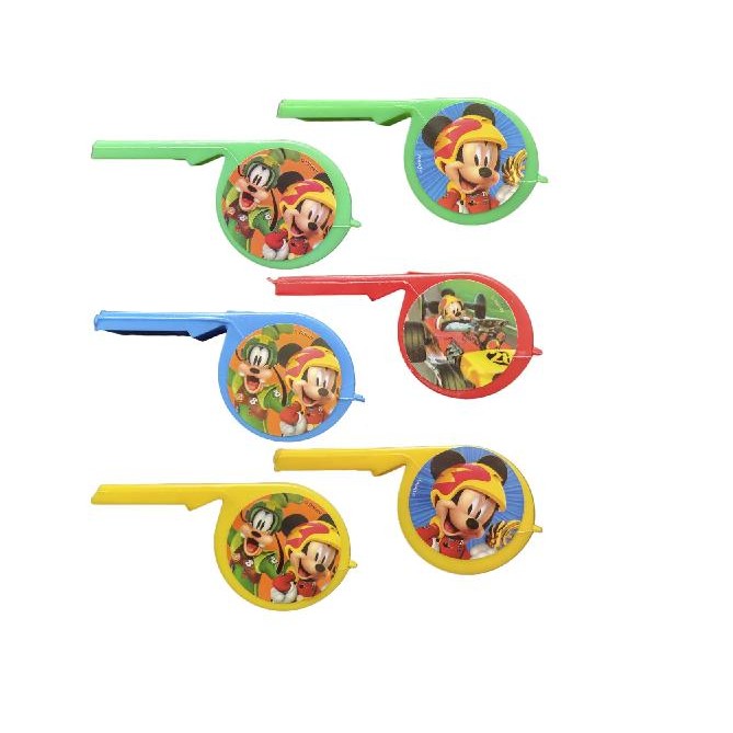 Apito Do Mickey C/6 Pçs Lembrancinhas Brasilflex