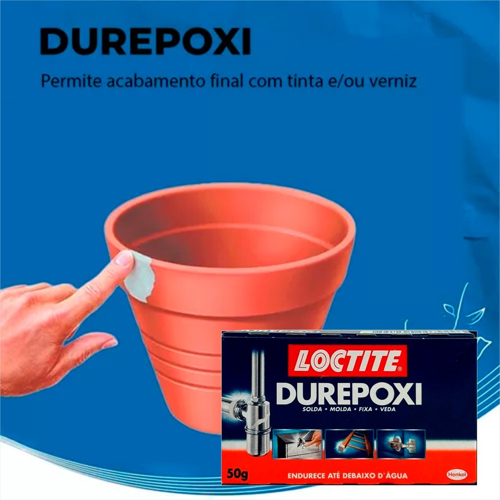 Massa Adesiva Epoxi Durepoxi 50g - Loctite · foto 2