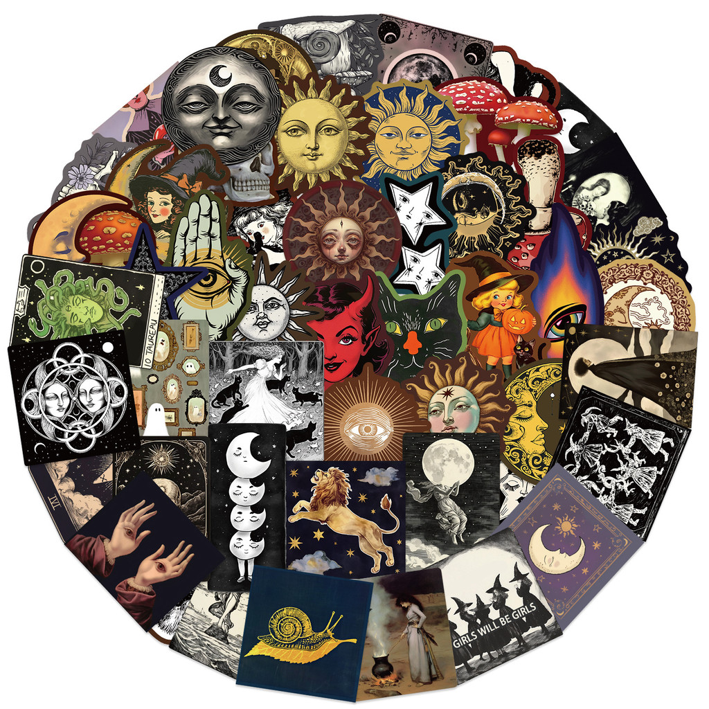 ​ 50 Peças De Adesivos De Olhos Celestiais-Decalques De Galáxia Mística Para Diários , Placas De Tarô E Equipamentos Tec em Oferta na Shopee