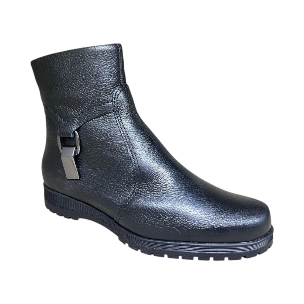 BOTA FEMININA BOTTERO SALTO BAIXO CANO CURTO