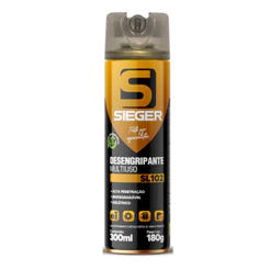 Desengripante Multiuso Lubrificante Sieger SL102 300ml Biodegradável