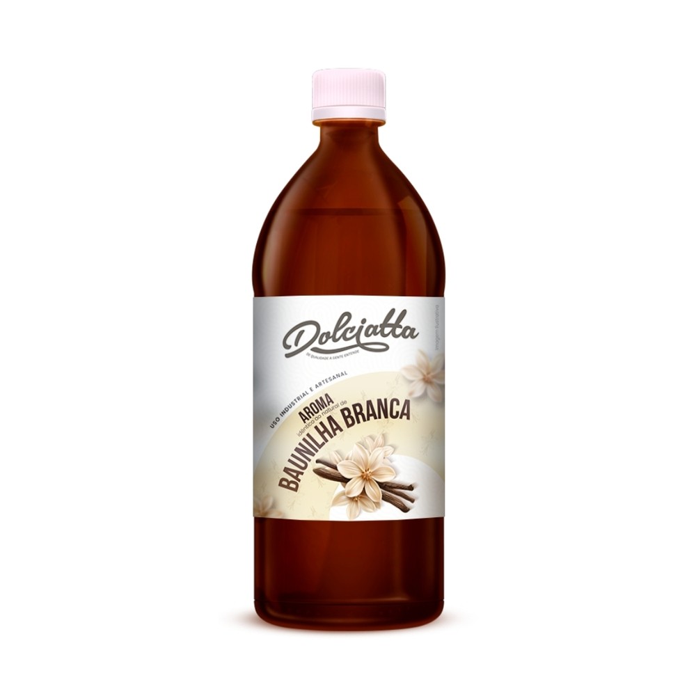 Aroma Essência Dolciatta Baunilha Branca 960ml