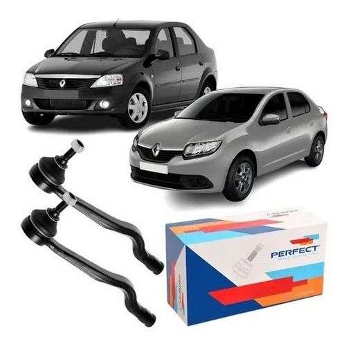 Par Terminal Direção Perfect Renault Sandero 1.6 8v 2011 - Spare Parts and Accessories for Vehicles
