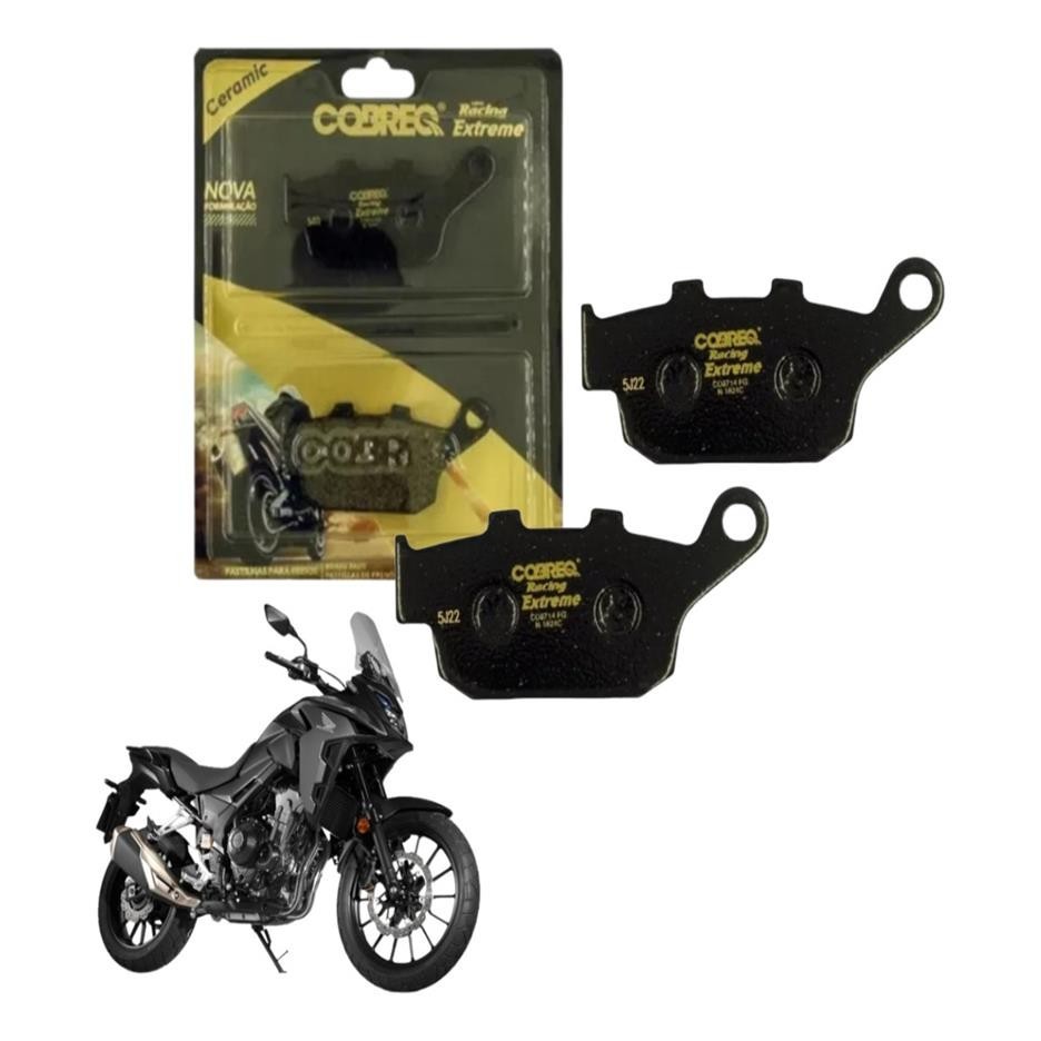 Pastilha De Freio Traseiro TRIUMPH 675 DAYTONA KAWASAKI VULCAN S Honda Cb 500 2013 2014 2015 2016 2017 2018 2019 2020 2021 2022 2023 Original Cobreq em Oferta na Shopee