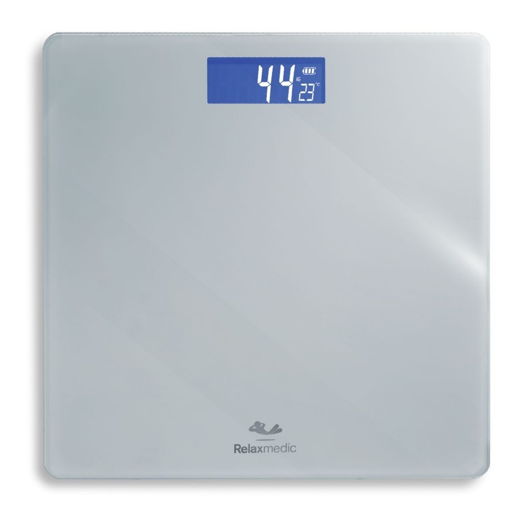 Balança Corporal Digital De Banheiro Infit 200kg Bivolt Relaxmedic - Health