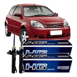 Kit 02 Amortecedor Dianteiro Nakata Ford Ka 1.0 8v 2009 2013