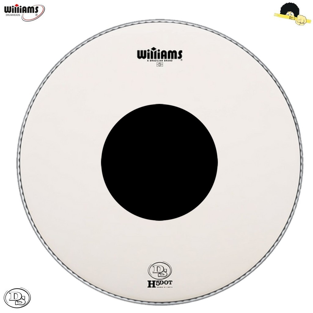 Pele para Caixa/Surdo Williams DSH5 - Duplo filme Coated com dot Superior 14