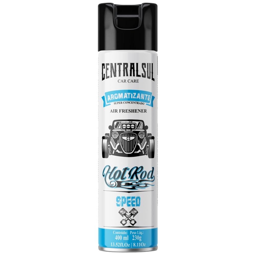 Aromatizante Spray Hot Rod Speed 400ml Centralsul 0156388 em Oferta na Shopee