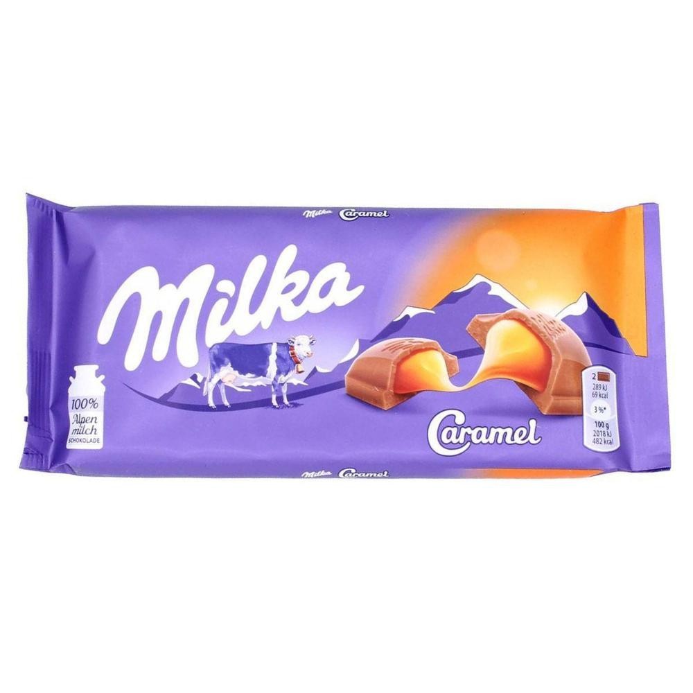 Chocolate Milka Caramel 100g
