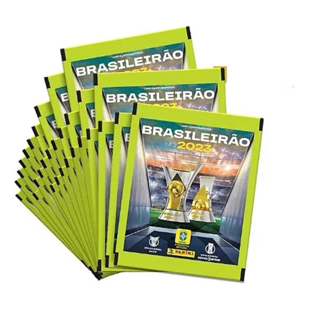Kit 10 Envelopes De Figurinha Brasileirão 2023 em Oferta na Shopee