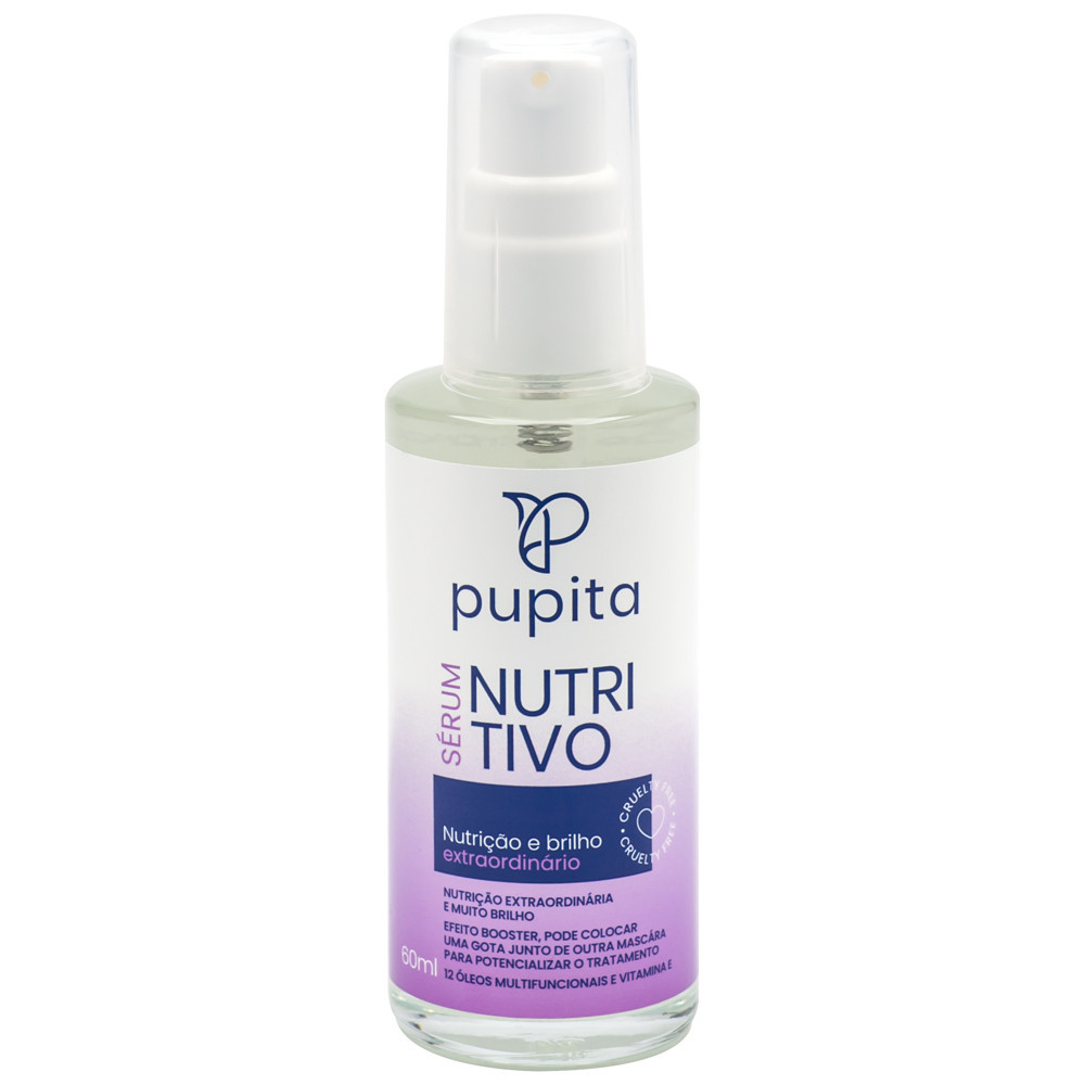 Pupita - Sérum Capilar Nutritivo Extraordinário 60ml em Oferta na Shopee