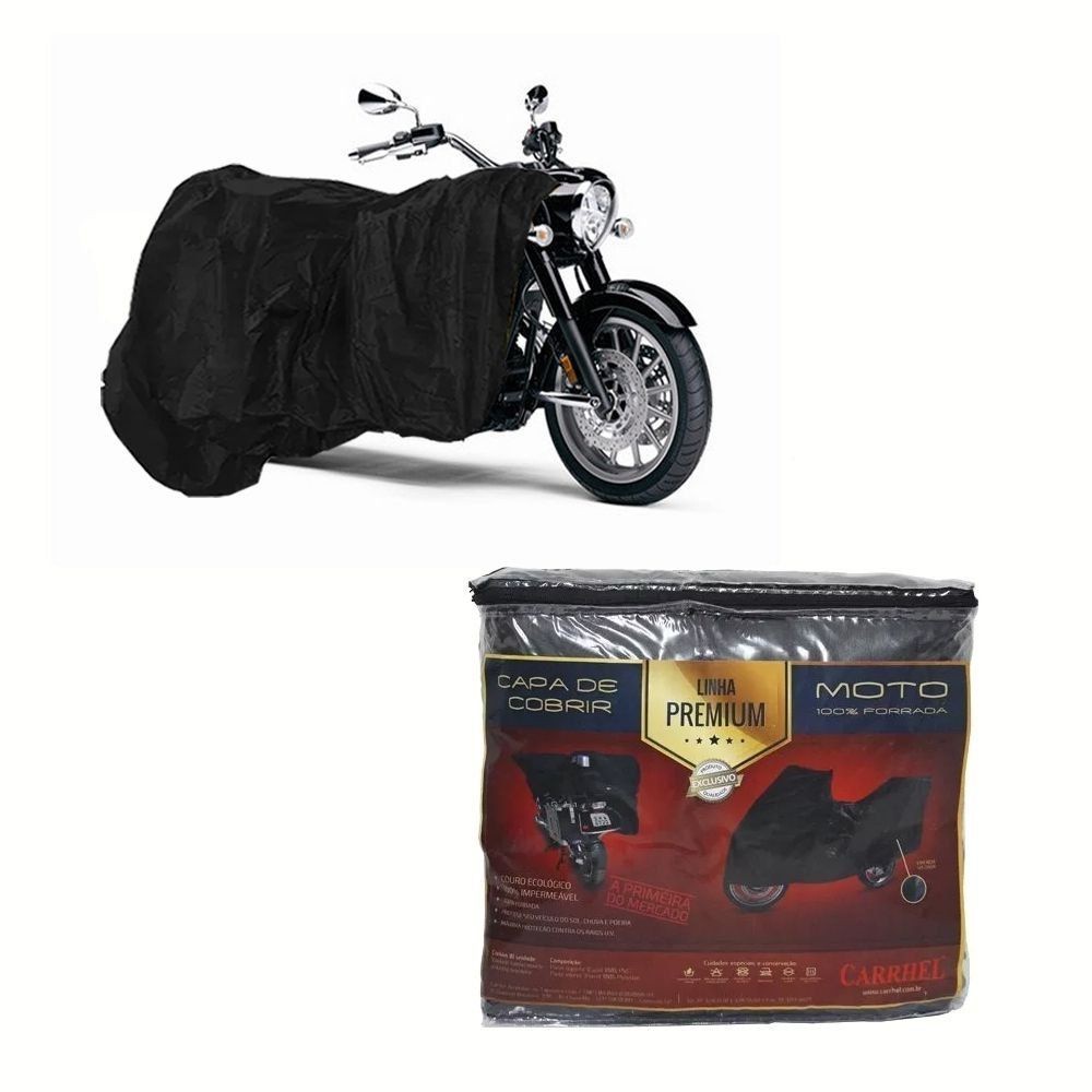 Capa Couro para cobrir KAWASAKI Vulcan VN 2000 (G258)