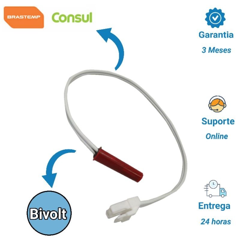 Fusivel Térmico Geladeira Brastemp Consul
