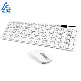 Kit K06 Teclado E Mouse Sem Fio 2.4ghz 3200dpi Óptico
