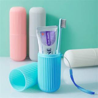 Porta Escova De Dente Estojo Multiuso Para Viagem Portátil Com Alça em Oferta na Shopee