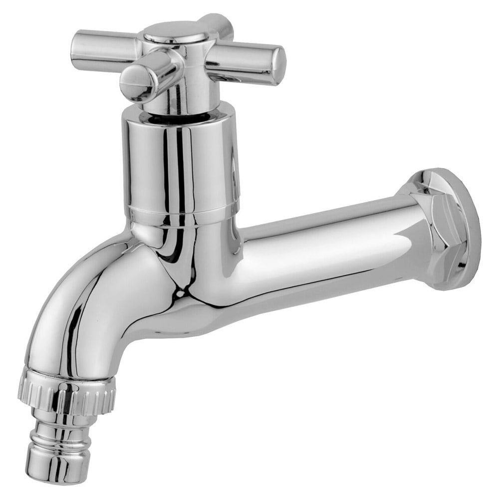 Torneira Jardim Imperatriz Higo Abs Cromado 1130 C31 Longa 1/4 Volta - Home & Living
