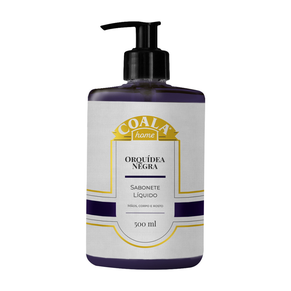 Sabonete Líquido Orquídea Negra 500ml em Oferta na Shopee