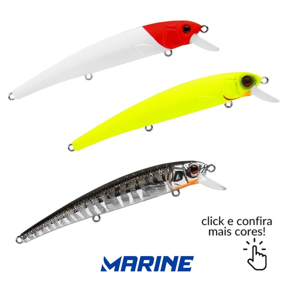 Isca Marine Kisu Super Minnow - Sinking 11,5cm 22g