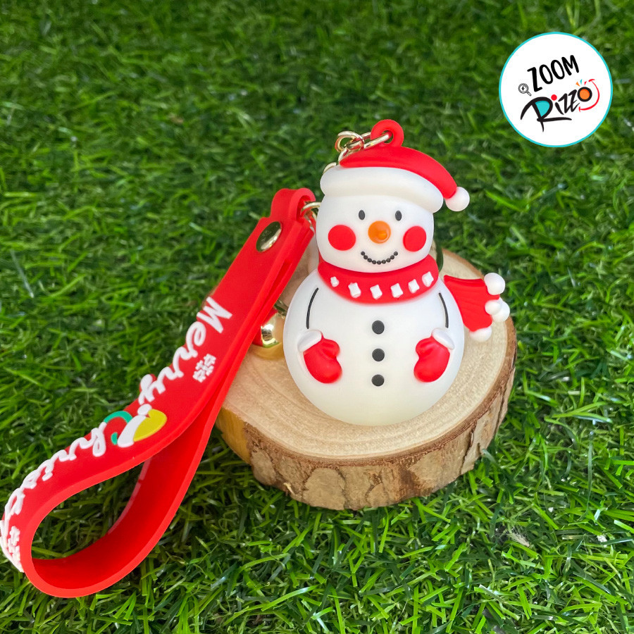 Chaveiro Boneco de Neve - 6cm - 1 unidade - Rizzo