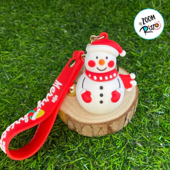 Chaveiro Boneco de Neve - 6cm - 1 unidade - Rizzo