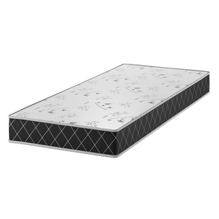 Colchão Solteiro com Espuma D-20 78x188 Fusion Preto - Vian em Oferta na Shopee